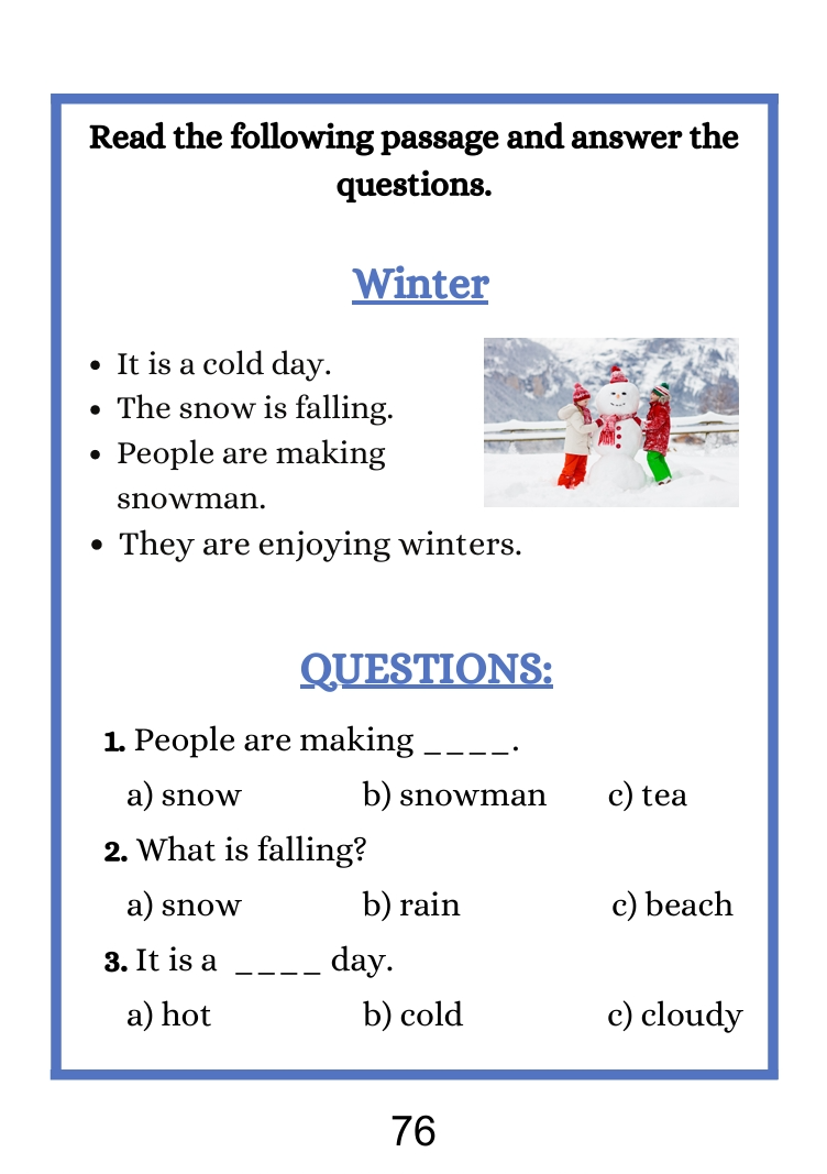 Beginner Reading Sheets