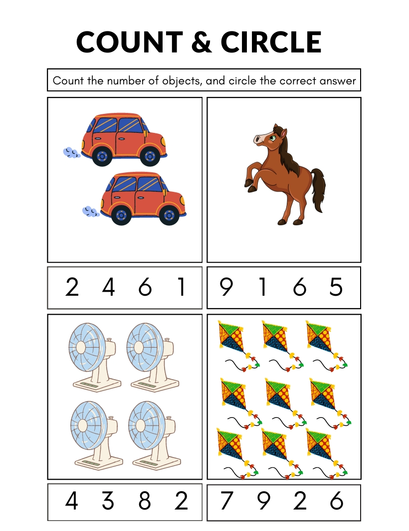 COUNT AND CIRCLE 03