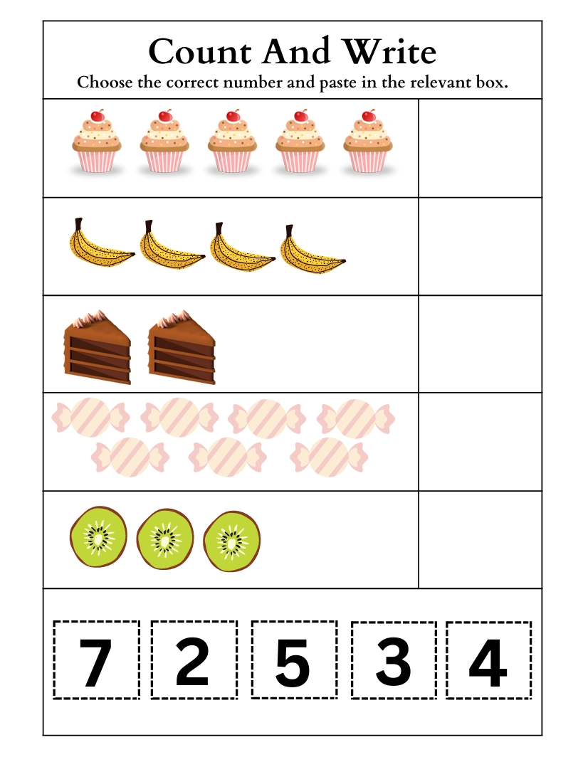 COUNT AND WRITE 01