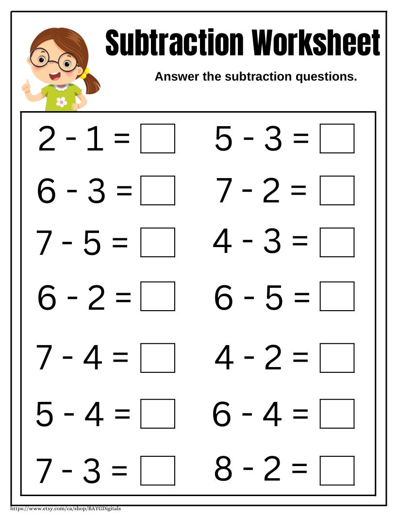 Subtraction 2