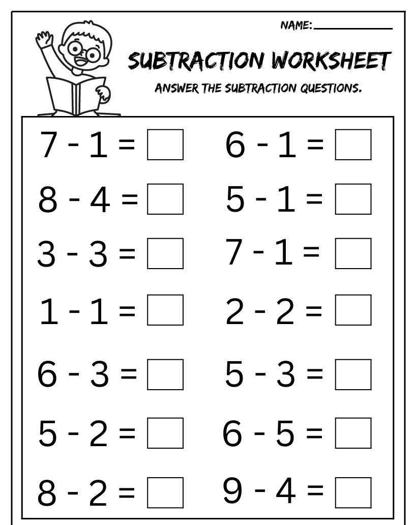 Subtraction 4