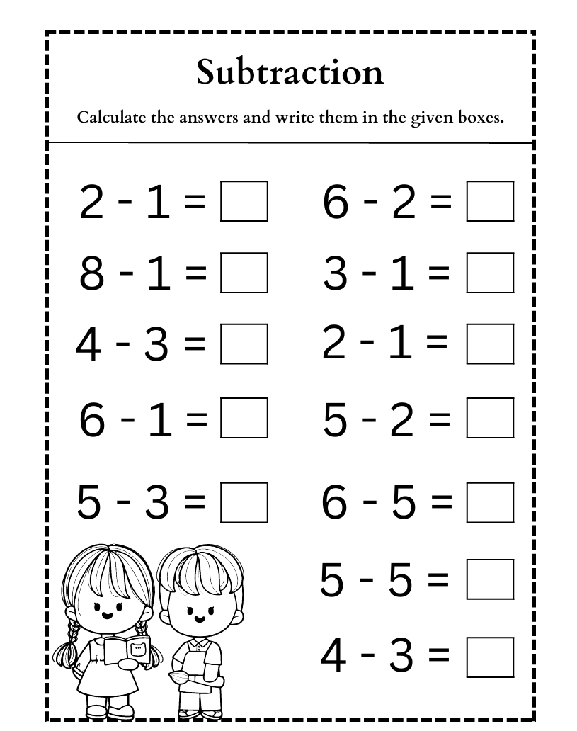 Subtraction 01
