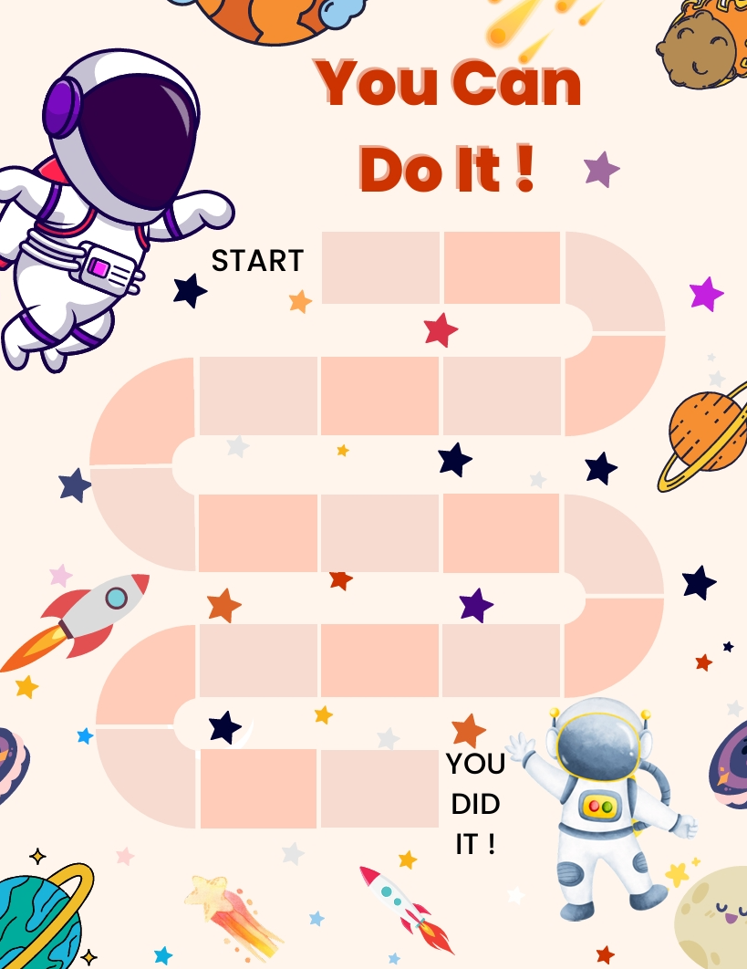 Outer space reward chart