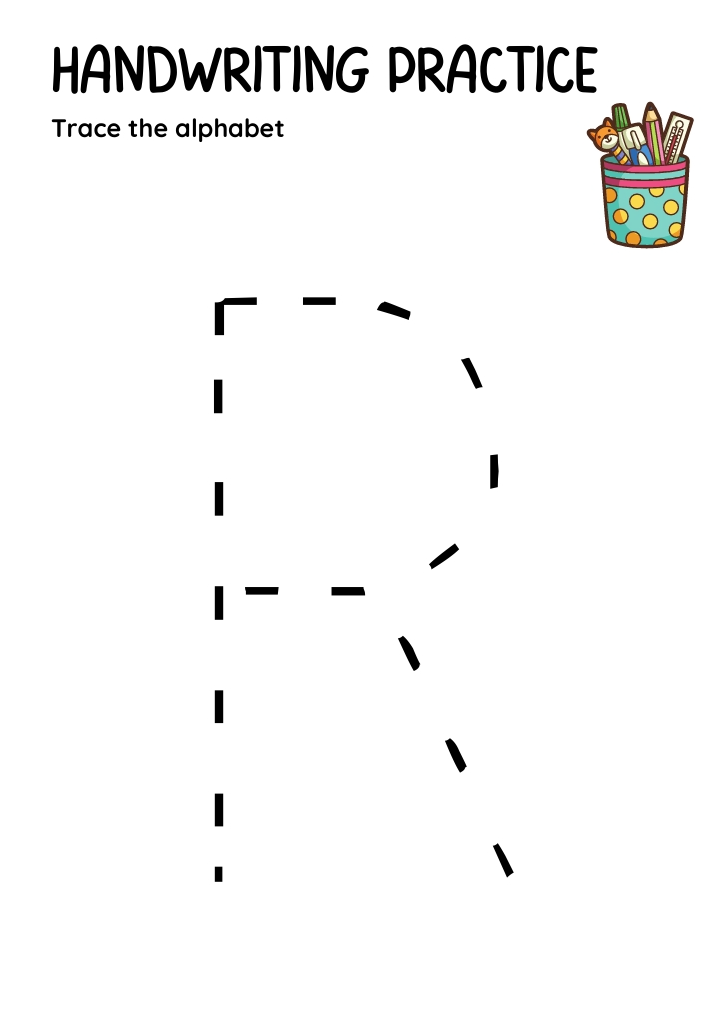 TRACE THE ALPHABET