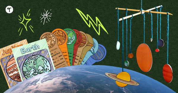 Space Adventure Worksheets – Learning the Planets