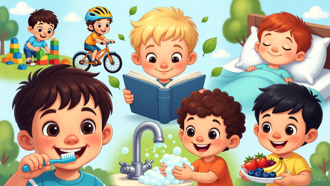 Building Healthy Habits in Kids: Simple Daily Routines That Shape a Happy Future 🌈
