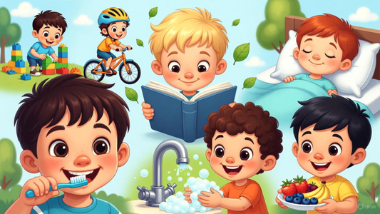 Building Healthy Habits in Kids: Simple Daily Routines That Shape a Happy Future 🌈