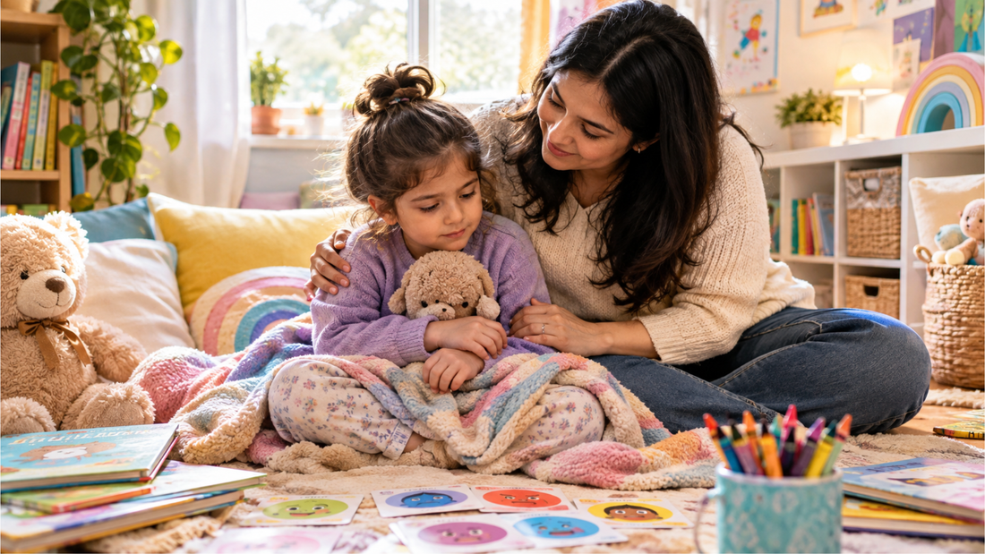 🧸 The Calm-Down Corner: How to Create One at Home