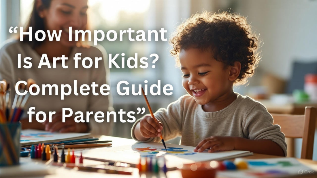 How Important Is Art for Kids? A Complete Guide for Parents & Teachers