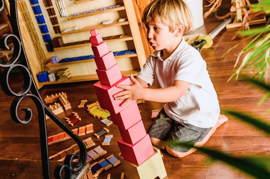 Balance and Gravity: Montessori Lessons with Building Towers