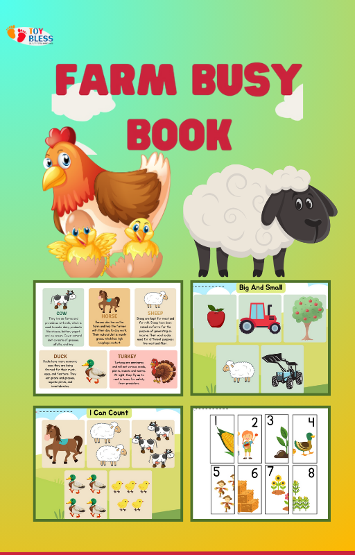 Farm Busy Book