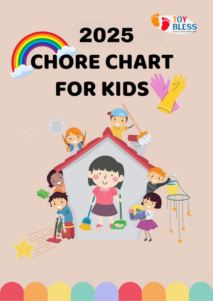 2025 Chore Chart for Kids