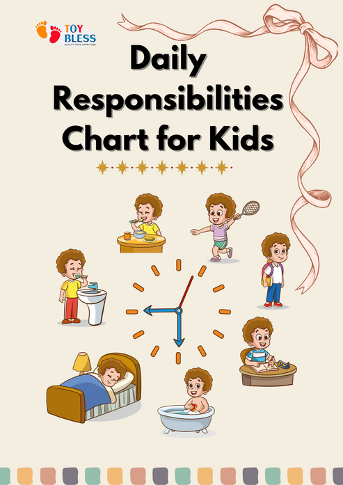 Daily Responsibilities Chart for Kids – toybless