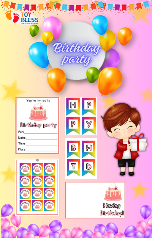 Birthday Party Worksheets
