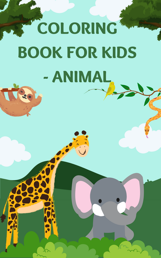 Coloring Book for Kids - Animal