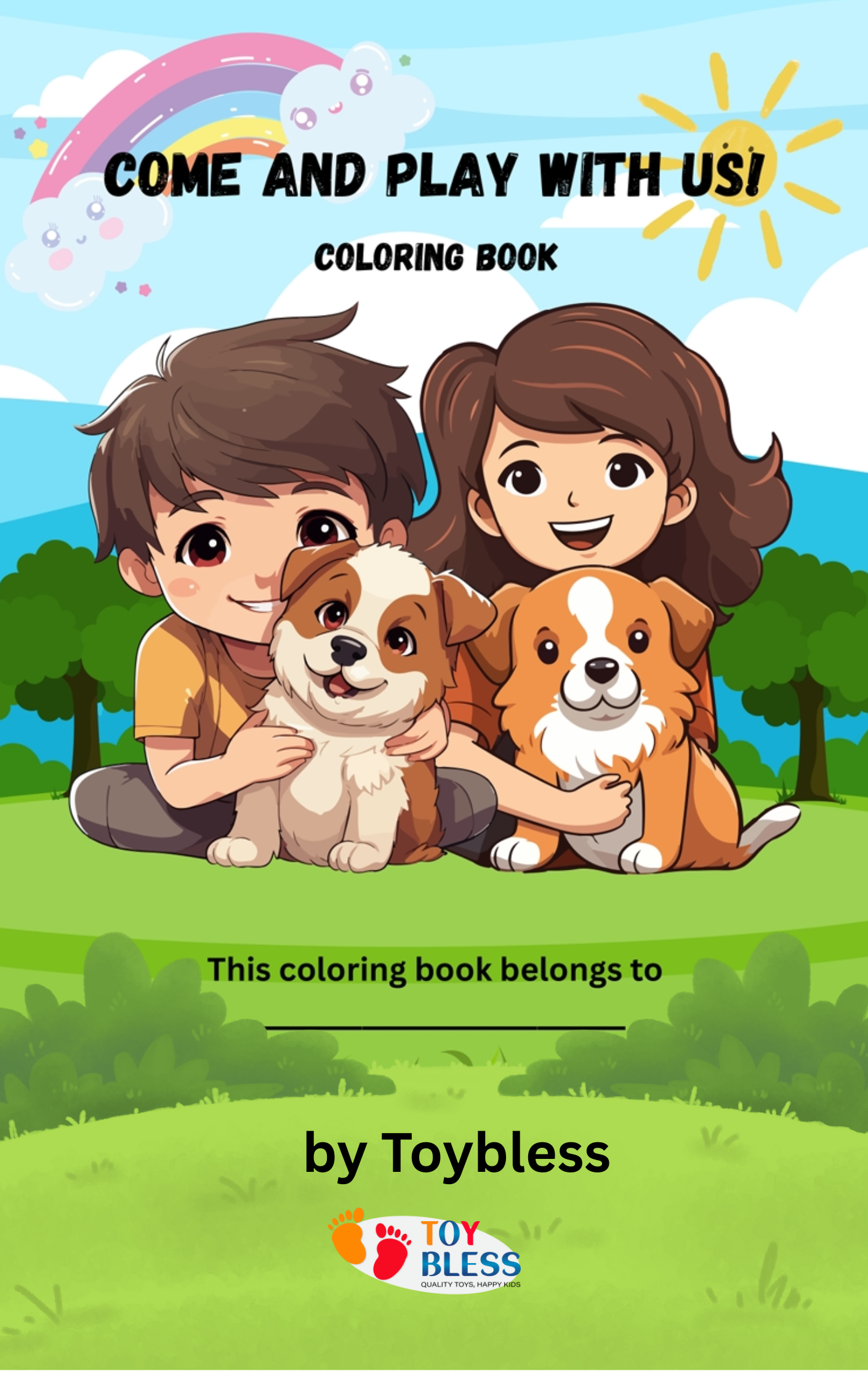 Cute Animals Coloring books