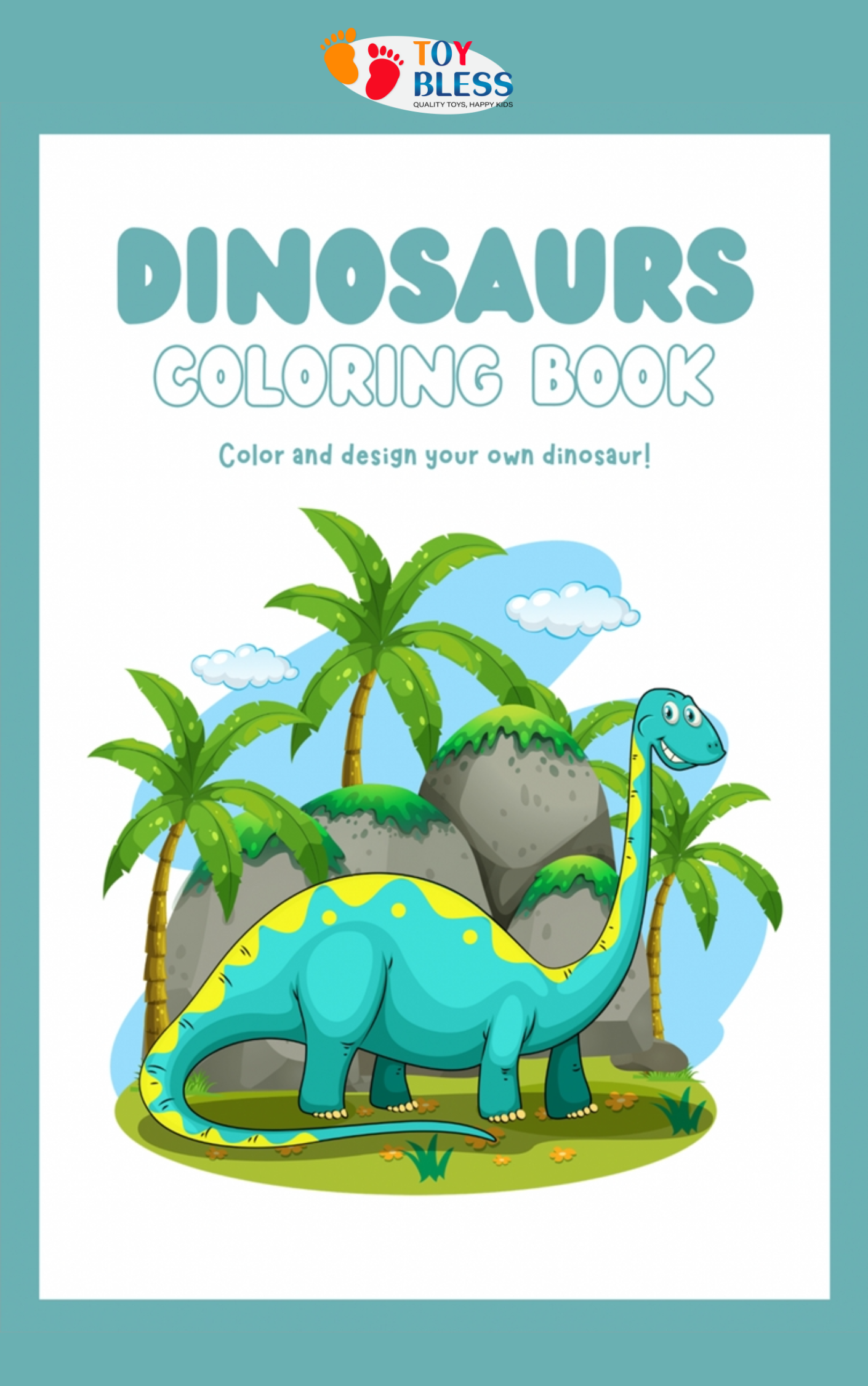 Dinosaurs Coloring Book