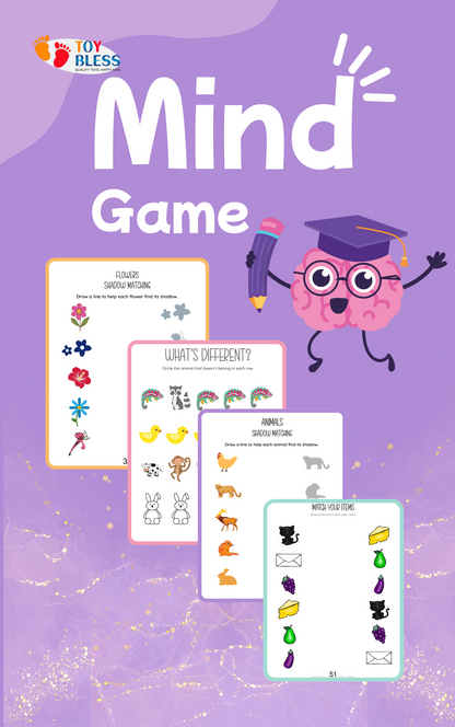 Mind Game Worksheet | Printable Worksheets📚📝