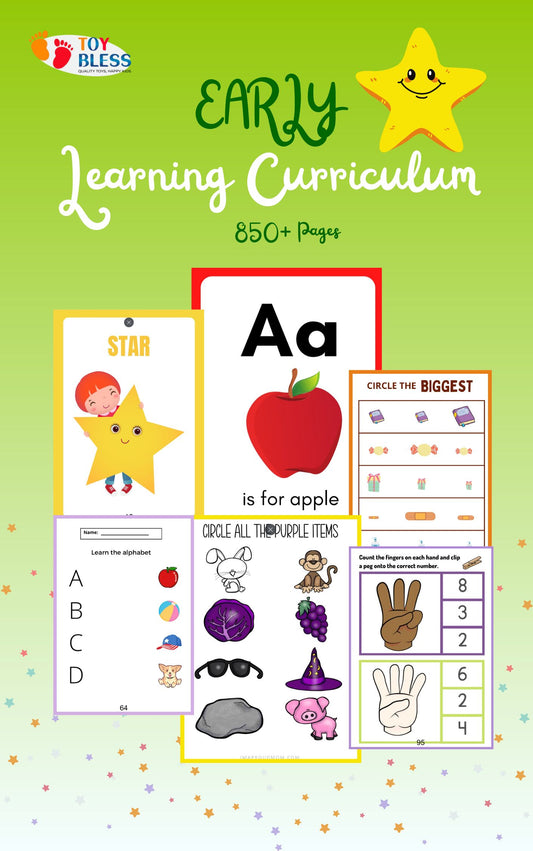 Early Learning Curriculum (Age 2 - 6 Yrs)