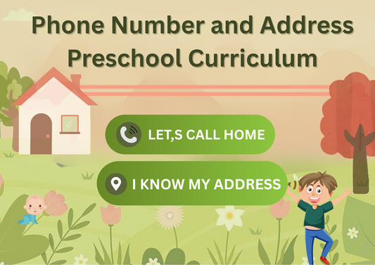 Phone Number and Address Preschool Curriculum
