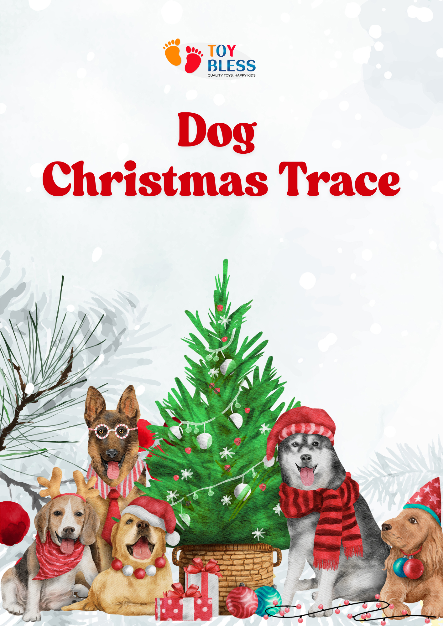 Dog Christmas Trace