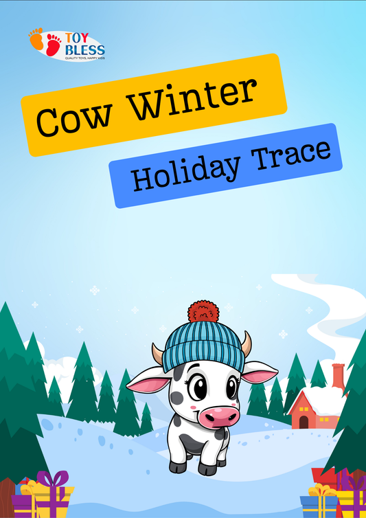 Cow Winter Holiday Trace