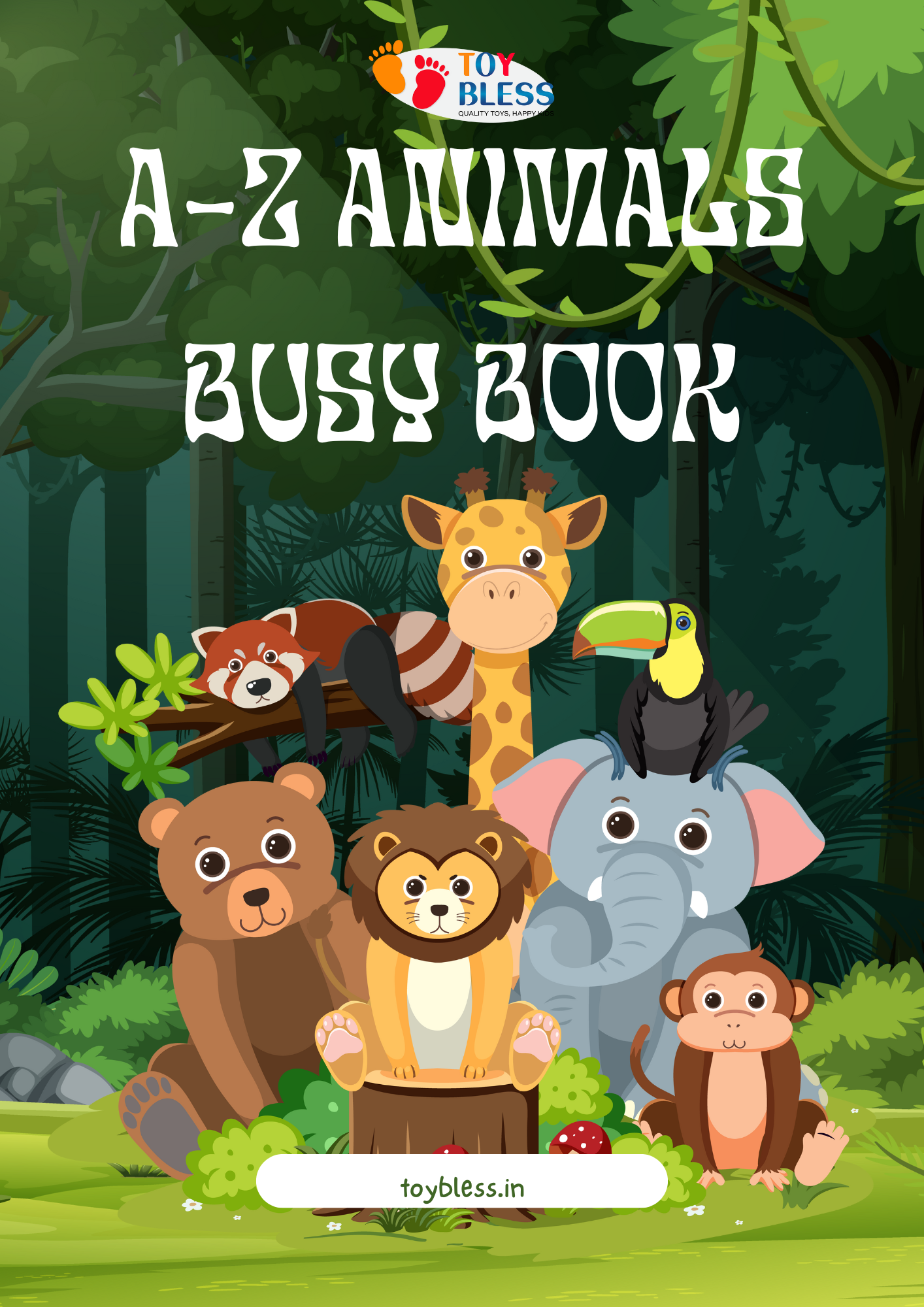 A-Z Animals Busy Book