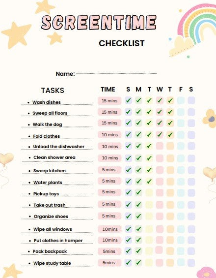 Calendar Activity eBook Worksheet for Kids!