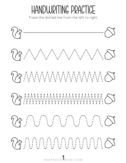 First Steps in Handwriting