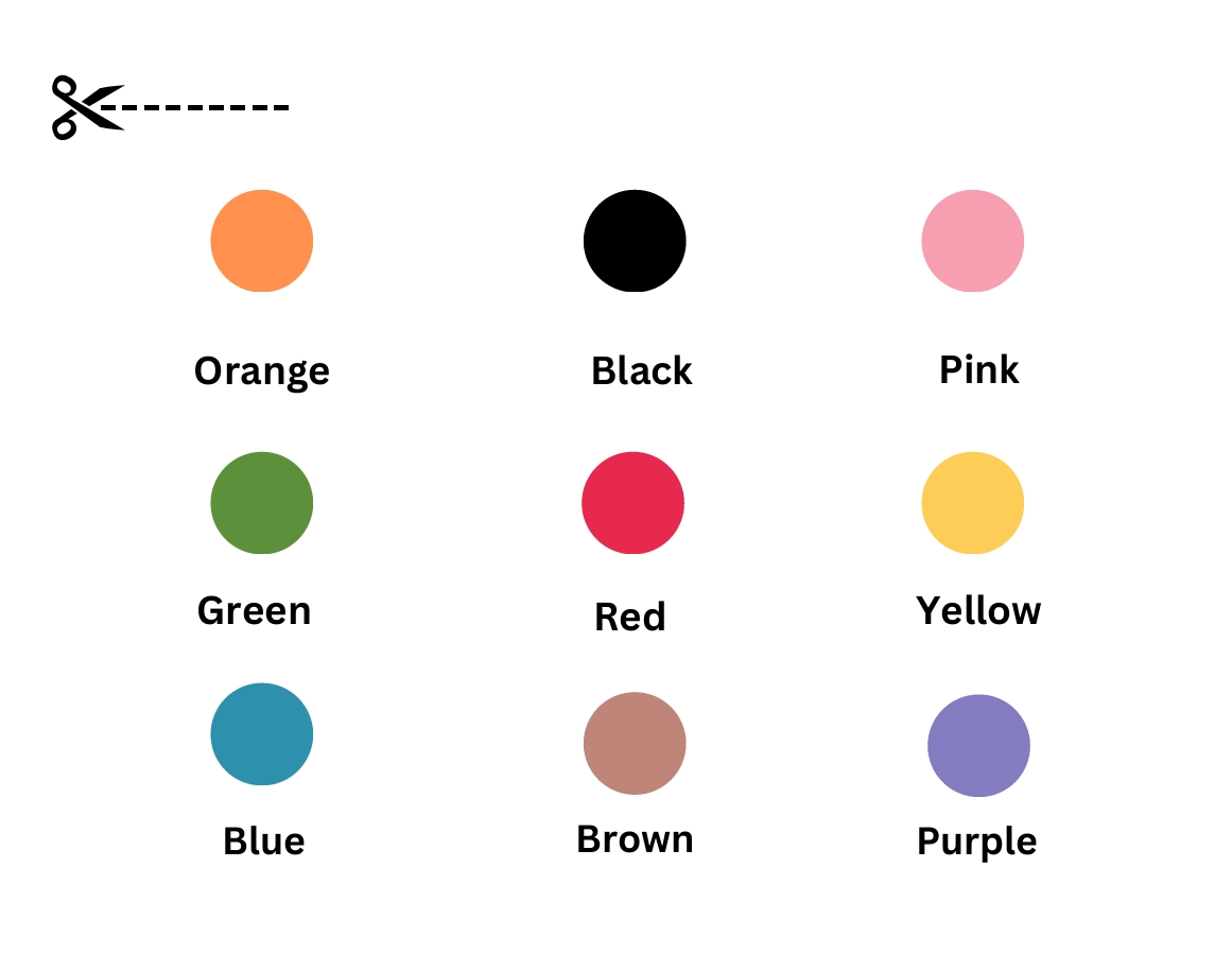 Color Matching Game – Fun & Educational Printable Worksheet for Kids (Ages 3-8)