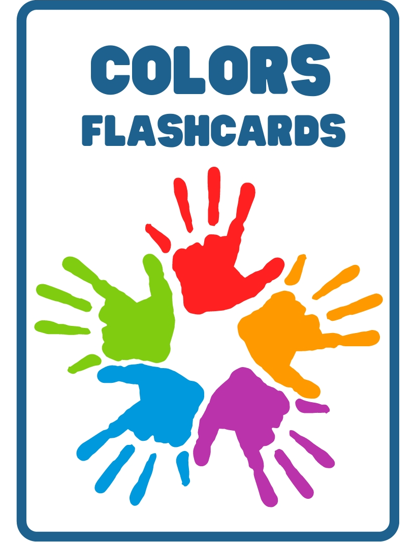 Colors Flash Cards for Early Learning