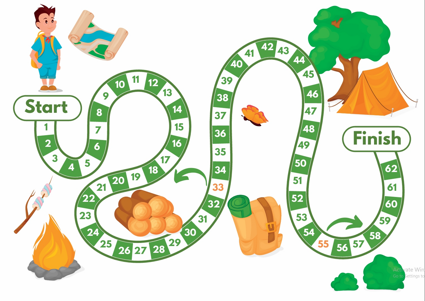 Kids Game Worksheets 70 pages – Fun Learning Printable (Ages 3-8) 🎲✨