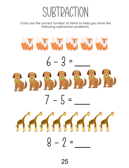 Basic Maths Printable Worksheets – Fun Brain Development for Kids! 🧠✨