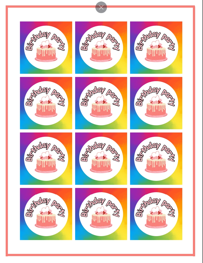 Birthday Party Worksheets