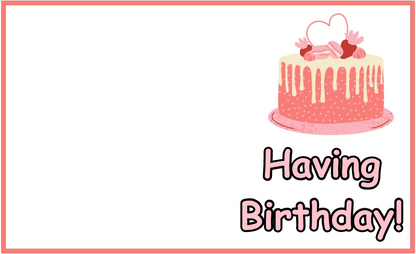 Birthday Party Worksheets