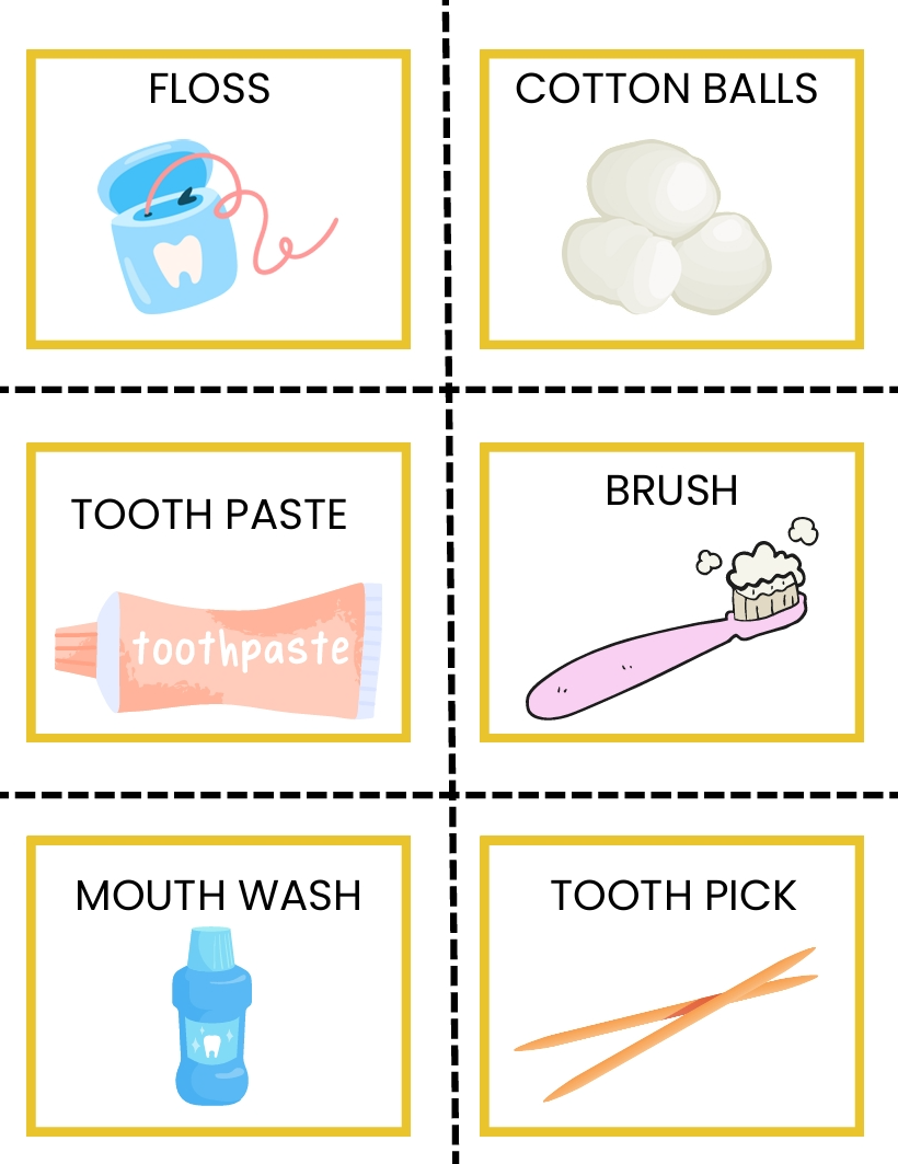 Dentist for Kids Worksheets