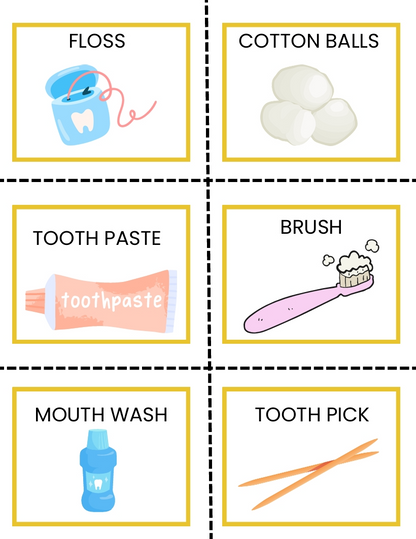 Dentist for Kids Worksheets
