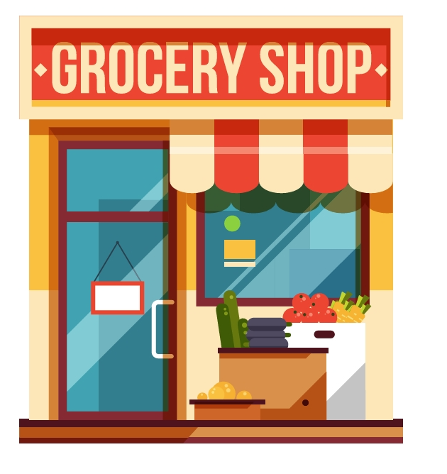 Grocery Shop Printable Play Set