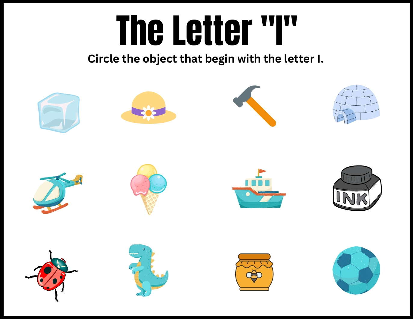 Beginning Sounds Activity Printable Worksheets (Ages 3-8) – Fun Phonics Practice! 🔤🎉