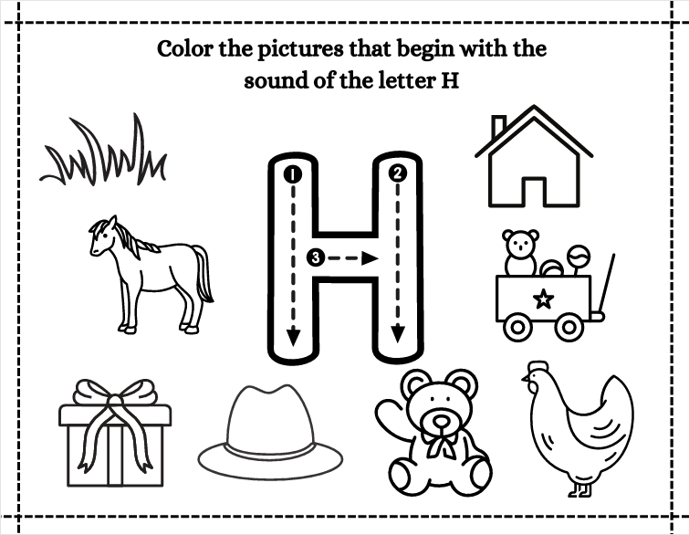 Beginning Sounds Activity Printable Worksheets (Ages 3-8) – Fun Phonics Practice! 🔤🎉