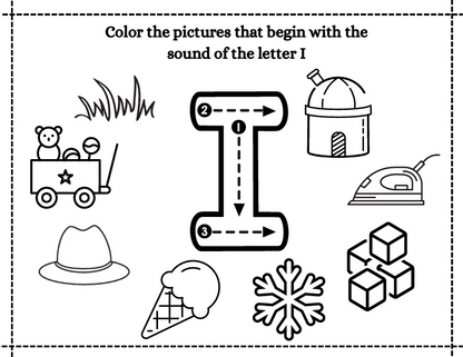 Beginning Sounds Activity Printable Worksheets (Ages 3-8) – Fun Phonics Practice! 🔤🎉