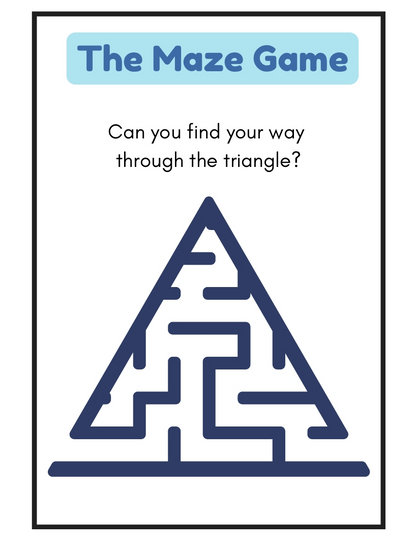 Maze Game Printable Worksheets - 100 Pages
