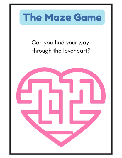 Maze Game Printable Worksheets - 100 Pages