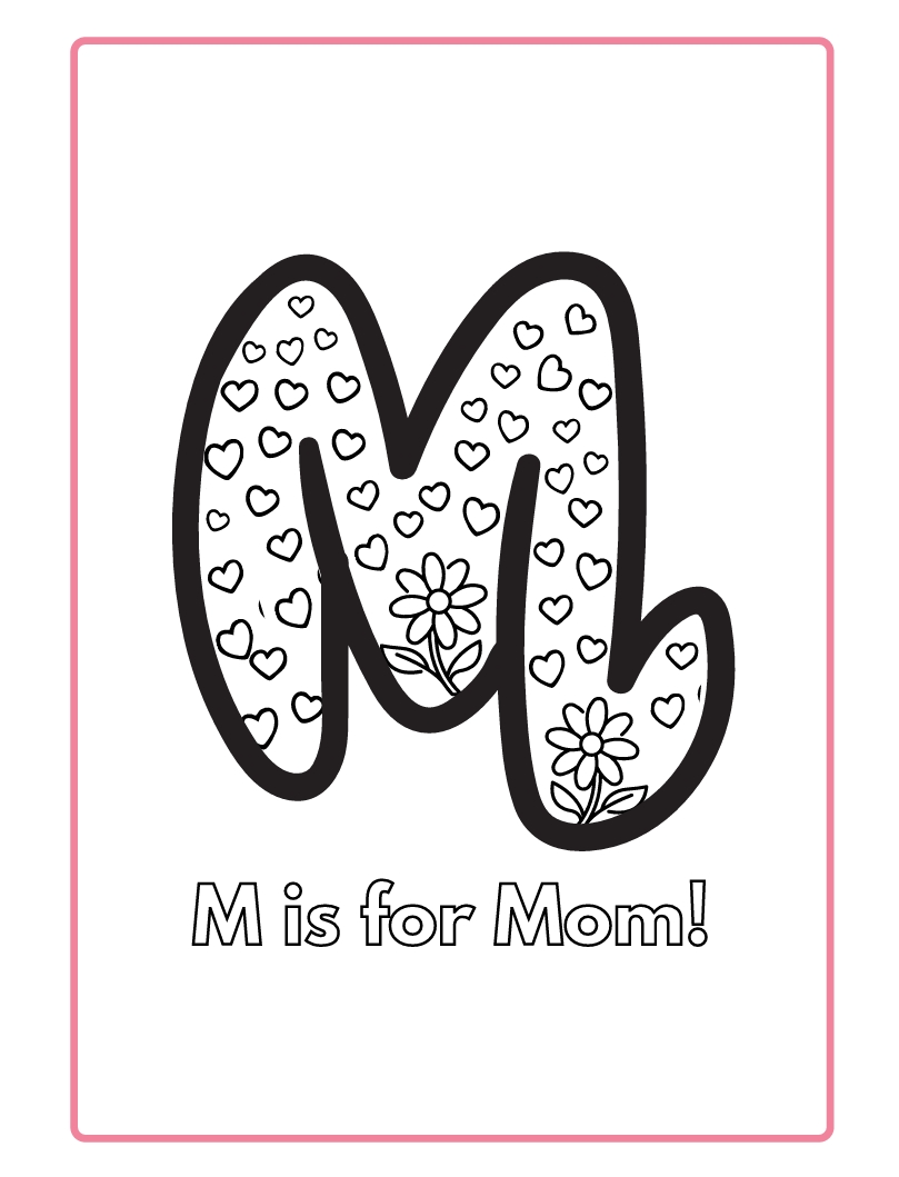 Mother’s Day Printable Activity Pack