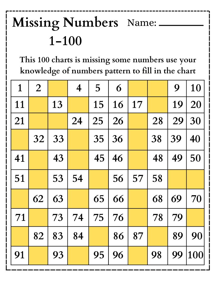 MISSING NUMBERS 02