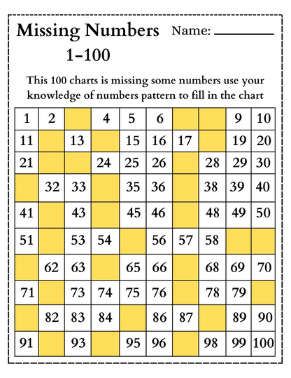 MISSING NUMBERS 02