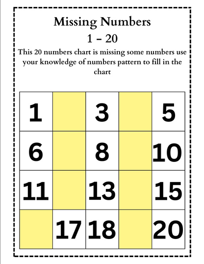 MISSING NUMBERS 02