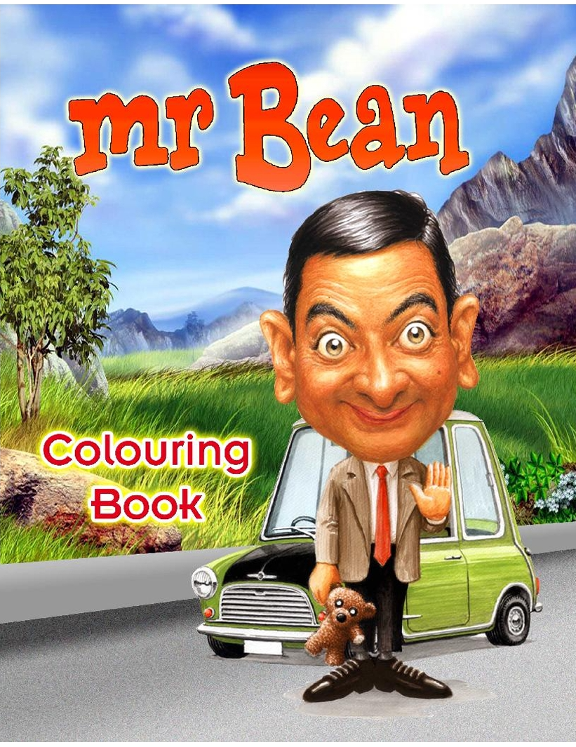 Mr Bean Coloring Book