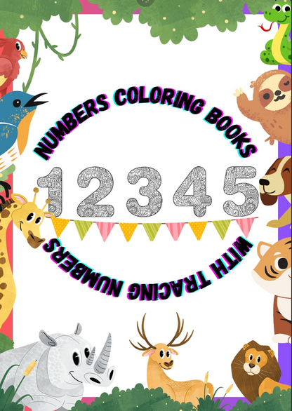 NUMBERS Coloring Book