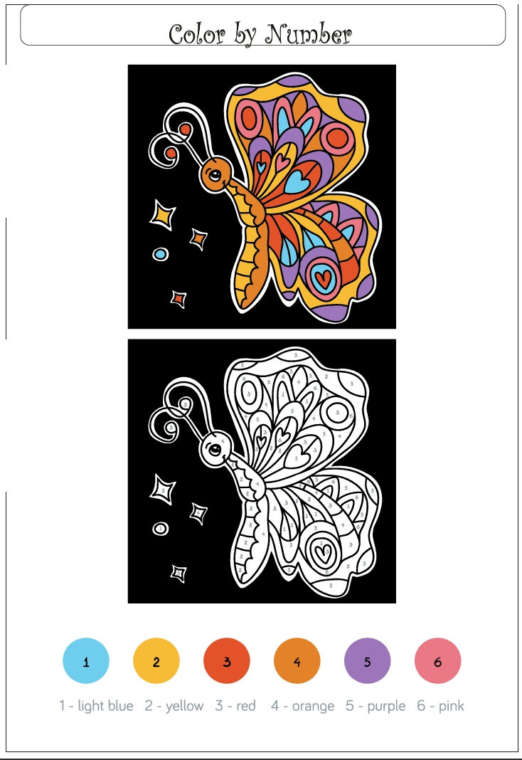 500 Drawing and Coloring